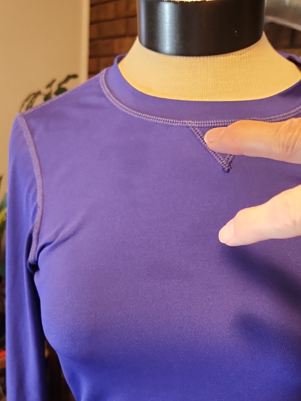 Snow Angel Purple Base Layer Ski Snowboarding Winter Size Medium